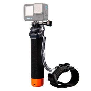 Poignée flottante pour caméra d'action <span class=keywords><strong>GoPro</strong></span>/DJI/Insta360, poignée flottante étanche avec câble en acier anti-perte - Product Image 3