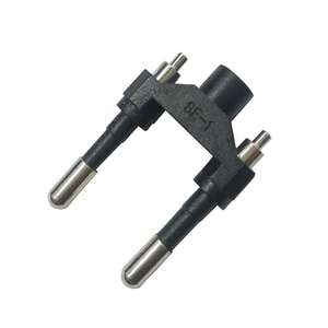 ปลั๊กไฟยุโรปแบบ 2 ขา 2.5A ปลั๊กไฟแบบ 2 ขา ปลั๊กไฟทองเหลือง - Product Image 3