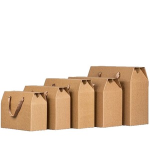 Bán buôn kraft giấy các tông trái cây khô bao bì carton Hộp quà tặng với dây thừng xử lý - Product Image 2