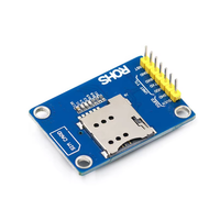 Module GSM GPRS SIM800L V2.0 Quadri-bande 850/900/1800/1900MHz avec antenne M105 5V TTL pour projets Arduino Raspberry Pi IoT