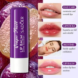 Baume à lèvres transparent SADOER au raisin, hydratant, anti-gerçures, réparateur et embellissant, marque privée - Product Image 5