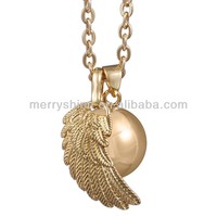 Venta al por Mayor de Joyería de Alta Calidad Harmony Bola Plata 925 Ala de Ángel Alibaba
