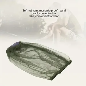 Mosquitera Ambiental para Exteriores, Cubrecabezas Antimosquitos para Viajes, Camping y Supervivencia al Aire Libre - Product Image 5