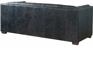 Canapé Chesterfield 2 places de haute qualité en cuir véritable, offrant un design élégant, un assise confortable et un luxe durable. - Product Image 4