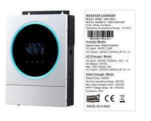 Inverter Solare Ibrido Jesudom 4KW 6KW 24V48V a 230VAC con Ampio Input FV da 60VDC a 450VDC, WIFI Integrato e Doppia Uscita - Product Image 3