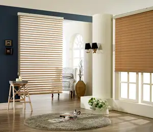 KEEWO China Factory Semi-Blackout Semi-Transparent Manual System Zebra Blinds