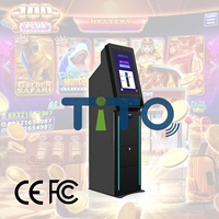 Терминал оплаты TICO для обмена билетов с диспенсером подарочных карт для игровых автоматов, онлайн-игр и развлекательных центров (Грузия)