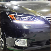 Pour Lexus ES240 ES350 2006-2012 – Ensemble de phares LED modernisés à triple faisceau matriciel avec animation de clignotants