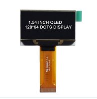 Pantalla OLED de 1.54 Pulgadas SPI I2C de 24 Pines Blanca Ssd1309 128x64