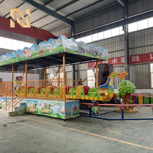 Nova Rides, Atracción de Parque de Diversiones, Tren Eléctrico de Montaña Rusa Steel Dragon, Mini Montaña Rusa de 12 Plazas en Venta - Product Image 1