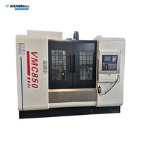 Centre d'usinage CNC VMC850 avec contrôleur GSK KND Siemens Fanuc Mitsubishi et quatrième cinquième axe Prix ​​bas