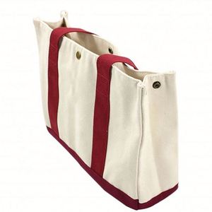 Bolsas de Mano de Algodón Ecológico a la Moda, Bolsas de Lona con Logotipo Personalizado Multicolor, Bolsa de Compras de Algodón 100% para Mujer - Product Image 3