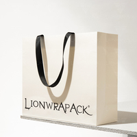 LionwrapPack Coffret cadeau pliable écologique | Emballage en papier kraft pour chemises habillées et vêtements de luxe | Vente en gros OEM
