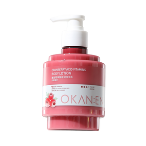 Loción Corporal con Vitamina AHA <span class=keywords><strong>de</strong></span> Arándano Rojo - Iluminadora, Exfoliante e Hidratante, Apta <span class=keywords><strong>para</strong></span> Todo Tipo <span class=keywords><strong>de</strong></span> Piel, Cuidado Diario Hidratante - Product Image 1