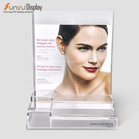 Support d'affichage personnalisé pour produits de soin de la peau et cosmétiques, support d'affichage en acrylique et en plexiglas pour le maquillage