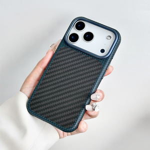 เคสลายคาร์บอนไฟเบอร์สุดหรูสำหรับ iPhone 17 Pro Max เคสกันกระแทกแบบแม่เหล็กสำหรับ Samsung - Product Image 2