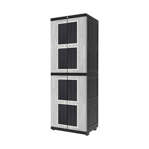 Discover the multifunctional Portable <b>Wardrobe</b> Long Door Cabinet, a sleek home <b>storage</b> <b>solution</b> designed to organize - Product Image 3