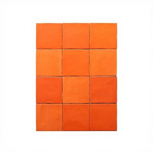 Azulejos de Pared Metálicos con Acabado Cerámico Rojo Clásico Moderno para Interiores de Apartamentos, Aislamiento Térmico, Ladrillo Refractario, Garantía de 5+ Años - Product Image 3