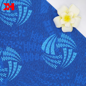 Tela hawaiana con estampado tribal samoano, tejido <span class=keywords><strong>de</strong></span> lona, listo para enviar - Product Image 1