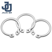 304/316 Stainless Steel External Circlip DIN 471 Shaft Retaining Ring GB 894 External Snap Ring for Shaft Groove