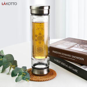 Chai Nước Pha Lê Thiết Kế Chòm Sao Và Nắp Kim Loại - Product Image 2