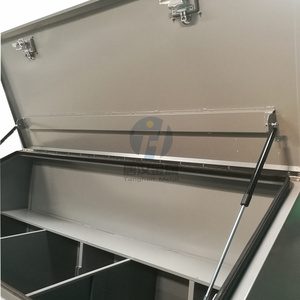 Top Opening Steel <b>Tool</b> Box Aluminum <b>Toolbox</b> <b>with</b> Waterproof and Heavy Duty Drawers for Ute Truck Pickup Work Low Price - Product Image 3