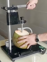 Manuelle Kokosnuss-Öffnungsmaschine Kokosnuss-Schneidemaschine Kokosnuss-Öffner