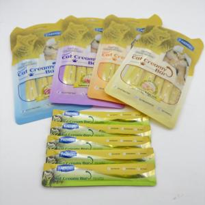 Petop Cat Creamy Bar Lickable Treats <strong>with</strong> Chicken Tuna Salmon for Hydration and Digestion Support 15G Each 5 Packs All <strong>Breeds</strong> - Product Image 5