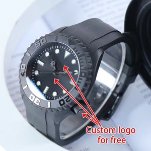 Montre de luxe pour homme <span class=keywords><strong>SKX007</strong></span> SKX009 NH35 sans logo, mouvement automatique manuel, lunette en céramique, étanche, <span class=keywords><strong>cadran</strong></span> noir lumineux - Product Image 6