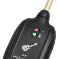 Accessoires de guitare en gros A8, récepteur et émetteur sans fil pour instruments de musique