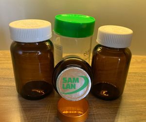 Couvercles de bouteilles en verre de sécurité en mousse PE découpés sur mesure SAM LAN de haute qualité, doublures d'induction, fermetures laminées en papier pour bocaux - Product Image 3