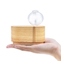 Diffuseur d'arômes électrique automatique en bois personnalisé, rechargeable par USB, sans eau, nébulisation, pour usage extérieur et domestique, garantie 1 an