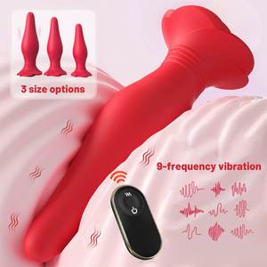 Neuer männlicher G-Punkt <span class=keywords><strong>3</strong></span> 1 Prostata-Massage gerät Fernbedienung Anal Plug mit Körper anwendung Massage Hammer Tool Anal Sexspielzeug - Product Image 3