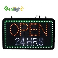 Genilight Open Indoor Multi-color Superbright 5mm LEDs Custom Animation Sign Telephone Advertising Decoration Shops Bars
