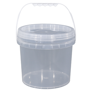 Clear Food Grade Recyclable <strong>Plastic</strong> <strong>Drums</strong> Pails Barrels 3L 5L 8L 20L Sizes Durable Water Resistant Buckets <strong>Plastic</strong> Box - Product Image 1