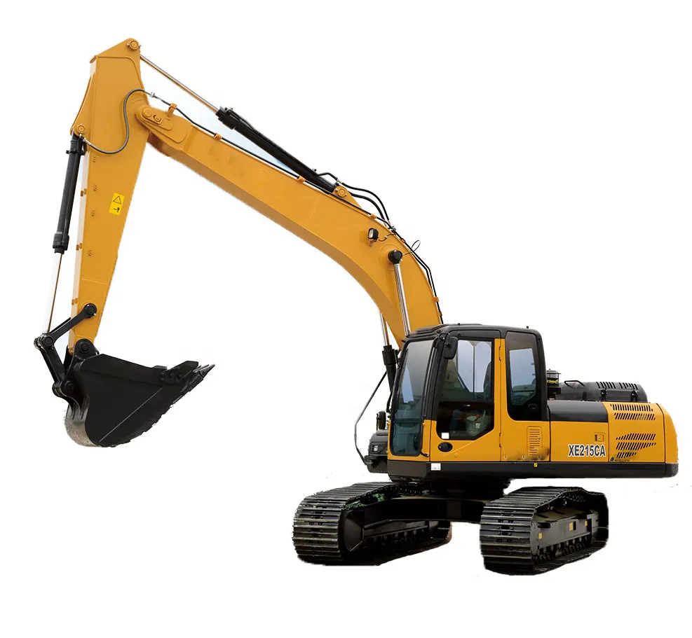 Cinese Professionanl XUZHOU ufficiale 20 ton nuovo escavatore prezzo della macchina XE215D cingolati escavatori in vendita