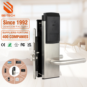 Haute sécurité en acier inoxydable corps de serrure Durable RFID clé électronique serrure intelligente hôtel appartements carte serrures de porte - Product Image 1