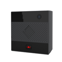 Interphone vidéo mini PoE étanche et anti-poussière avec bouton d'appel pour porte de sécurité SIP