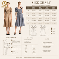 Robe longue à carreaux personnalisée 2026 pour femme, élégante, décontractée, d'été, ajustée, style swing, avec manches bouffantes, longueur midi