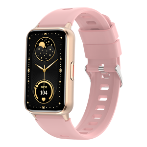 HK72 Nouvelle Arrivée 1.47 "AMOLED Smart Band Montre pour Femmes Lecteur de Musique Intelligent NFC BT Appel Commande Vocale Inteligente Reloj - Product Image 3