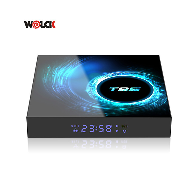 2025 New Factory Wholesale T95 H616 2.4G 5G BT Smart T95 Android 10.0 TV Top Box