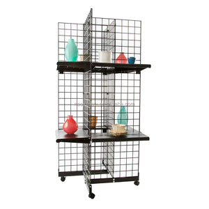 Supermarket <strong>Display</strong> <strong>Shelf</strong> Manufacturers Black Metal Material 2025 OEM ODM Supermarket <strong>Shelf</strong> Management <strong>System</strong> - Product Image 1