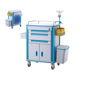 Medische <span class=keywords><strong>Supply</strong></span> Draagbare Emergency Medische Winkelwagen Mobiele Ziekenhuis <span class=keywords><strong>Trolley</strong></span> - Product Image 4