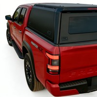 Hardtop en aluminium pour pick-up, étanche, installation sans perçage, compatible avec Nissan, Toyota, Ford, Jeep, Dodge, LC79, Silverado, Ram, Foton