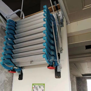 Escalier de <span class=keywords><strong>grenier</strong></span> électrique à commande par un seul bouton, hauteur 2m 3m, escamotable intégré avec <span class=keywords><strong>trappe</strong></span>, pour entrepôt extérieur/intérieur - Product Image 1