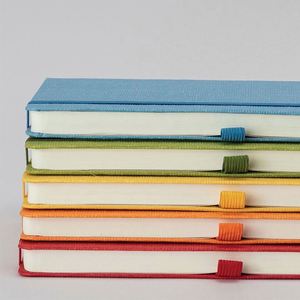 Wholesale Customized A5 Student Notebooks 8.35 X 5.7'' <b>Journals</b> Diary Printed Pen Lined Blank Page Leather Custom Color Low - Product Image 1