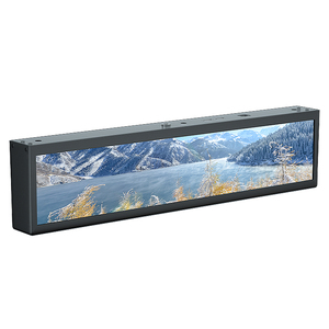 19 "1920x360 Bar Tipo Publicidad LCD Barra estirada con pantalla <span class=keywords><strong>de</strong></span> panel con WIFI Anuncios para mercados - Product Image 3