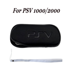 Tragbare <span class=keywords><strong>PSP</strong></span>-Aufbewahrung tasche Schlankes, langlebiges Design mit Schutzhülle für den Handgelenk riemen für PS Vita1000 PSV <span class=keywords><strong>PSP</strong></span> PS Go - Product Image 3