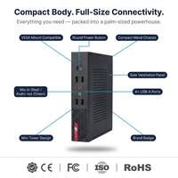 GREELAN Nueva Mini PC de Escritorio para Hogar/Estudiantes/Educación/Negocios, Intel Core I7 Quad Core, 2GB DDR3/4/5, 256GB SSD + HDD, Windows 10