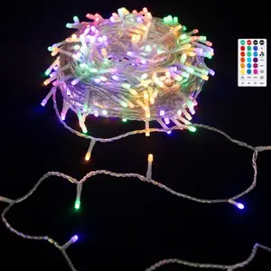 Striscia LED piatta a batteria 4AA, RGB, 0,3m+5m, ideale per decorazione, illuminazione ambientale e personalizzazione degli spazi. - Product Image 1